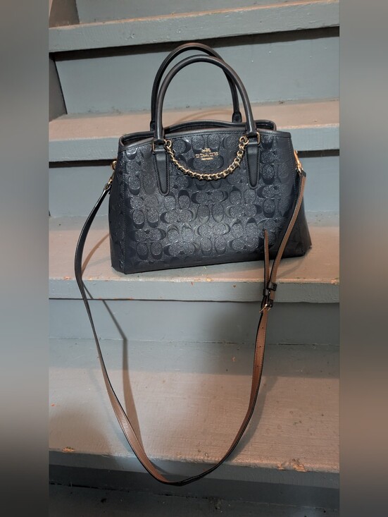 Coach Handbags - Coach Margot Carryall in Navy Blue